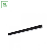 Spectrum Allday GO 36W LED ljusstång svart 112 cm 4000K 115° vinkel 4900 lumen IP20 hållbar belysning